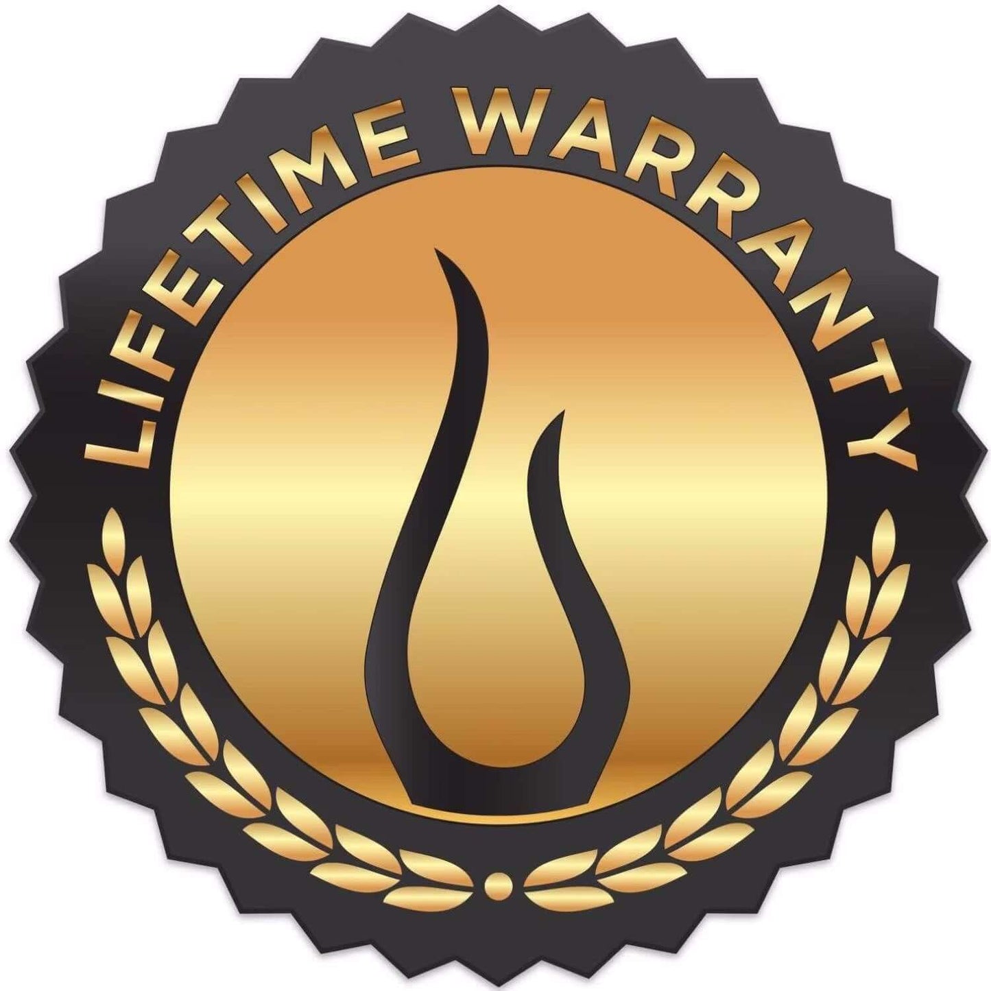 Blaze Offers a Lifetime Warrarnty - Detail