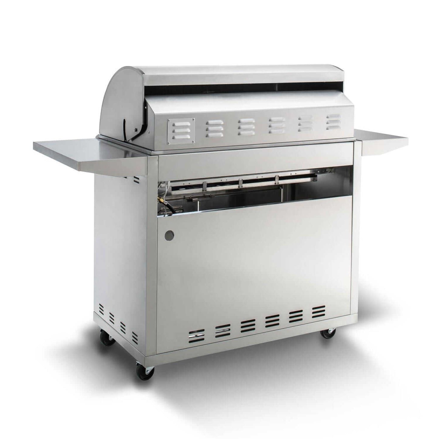 Blaze BLZ-4LTE2MG-Premium LTE Marine Grade 32-Inch 4-Burner Grill w/ Rear Infrared Burner & Grill Lights - Back