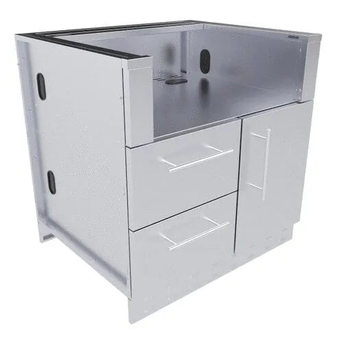 34″ Sunstone Gas Grill Base Cabinet – SAC34GLPCD - Drawers