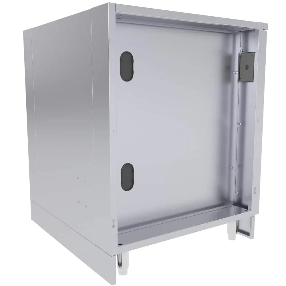 Sunstone 30″ Appliance Cabinet for up to 21″ wide Fridge – SAC30APC - Side View