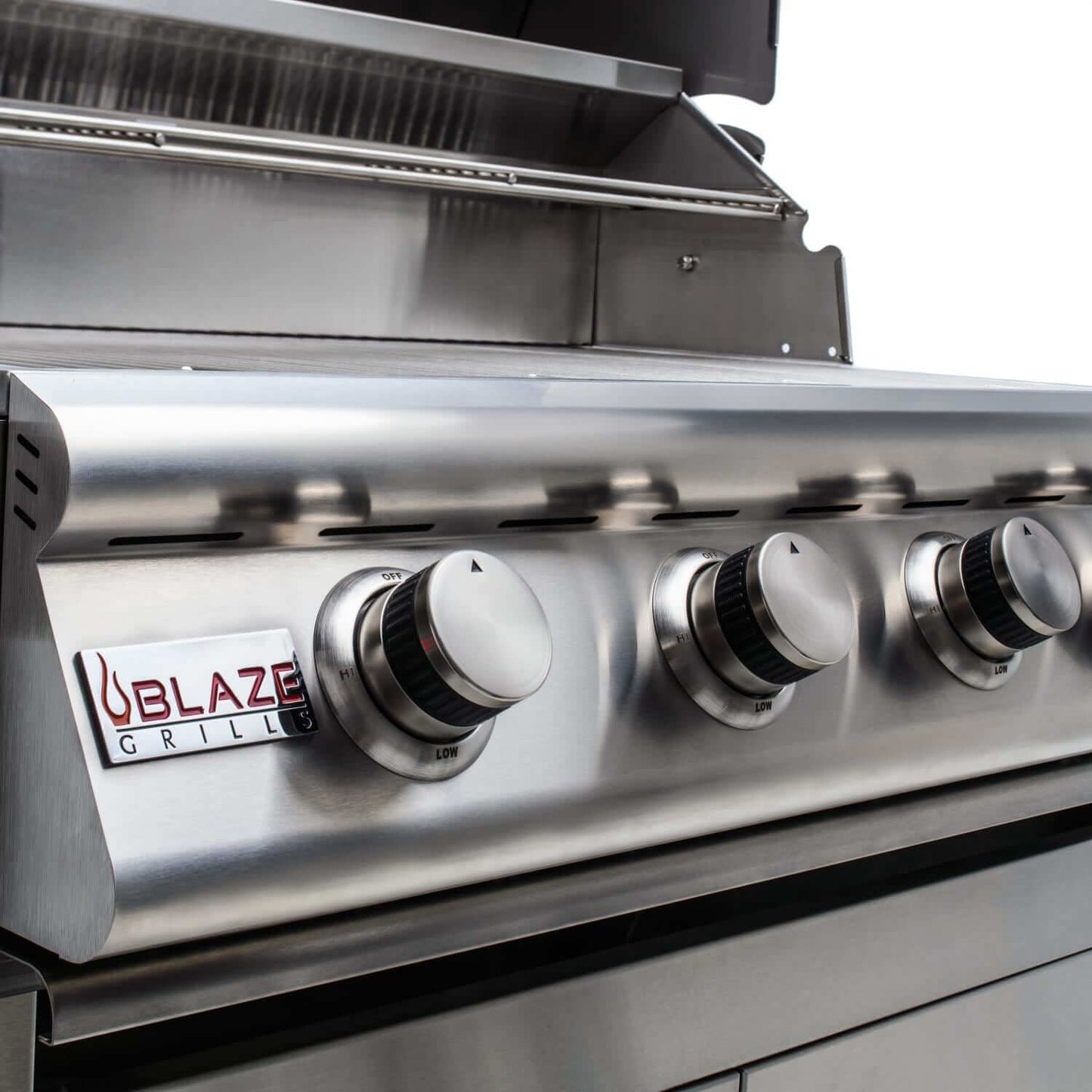 Blaze - BLZ-4LBM Prelude LBM 32-Inch 4-Burner Built-In Gas Grill - Control Panel