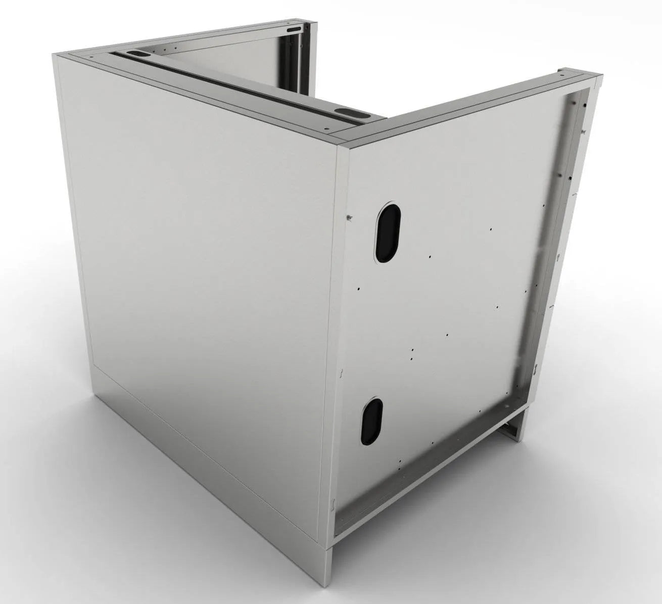 34″ Sunstone Gas Grill Base Cabinet – SAC34GLPCD - Back Angled View