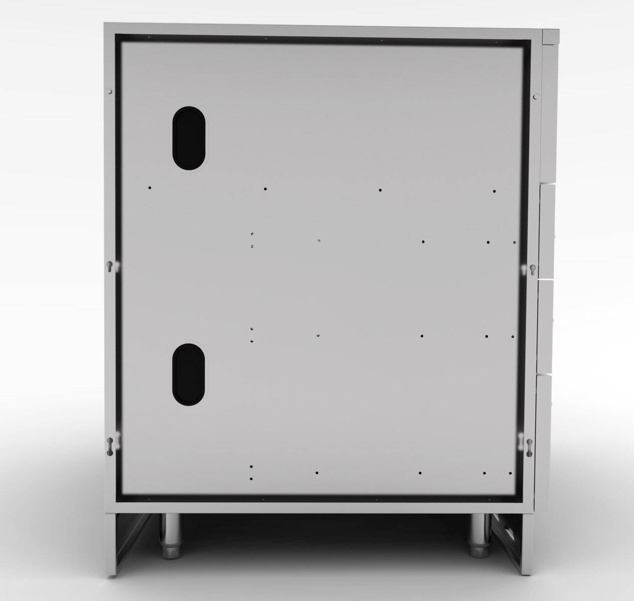 Sunstone 46″ Gas Grill Base Cabinet – SAC46GLPCD - Side View