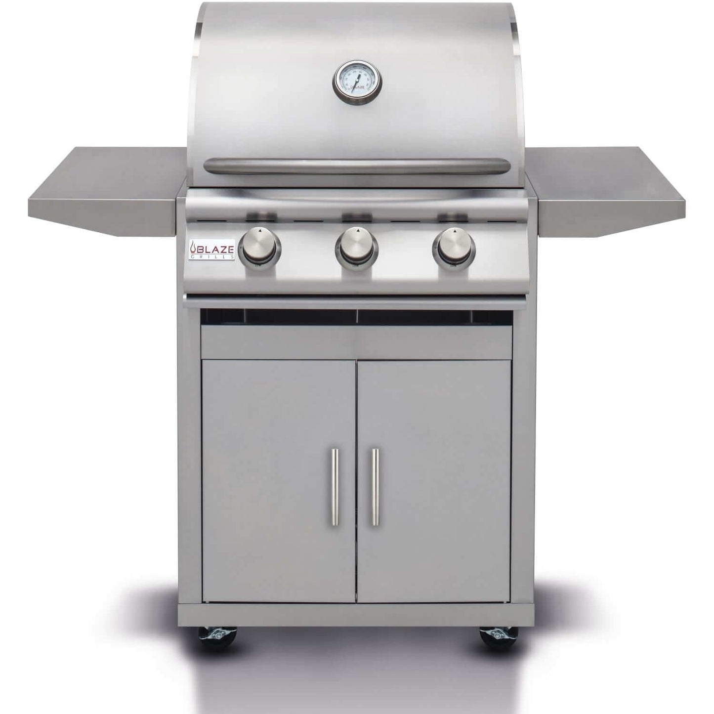Blaze Prelude LBM 25-Inch 3-Burner Grill BLZ-3LBM+ BLZ-3-CART-SC