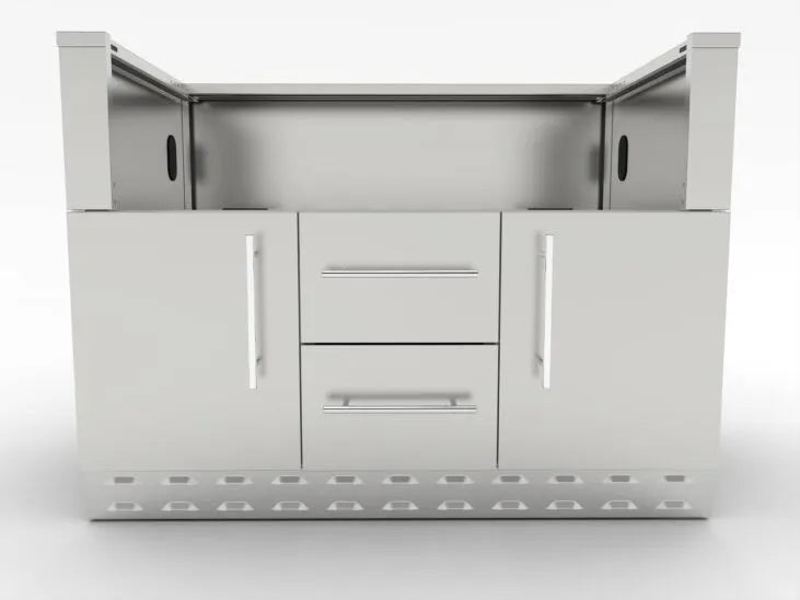 Sunstone 46″ Charcoal Grill Base Cabinet – SAC46CGDC - Front View