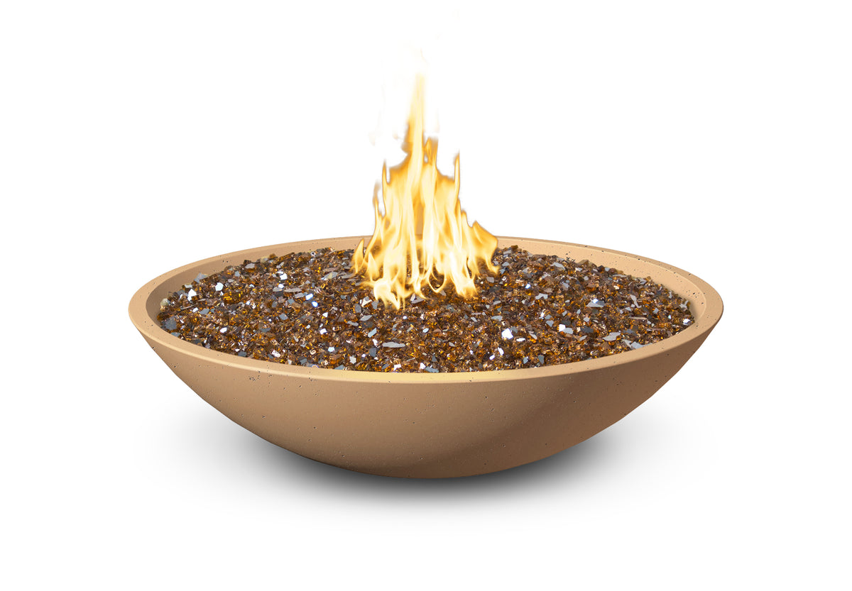 American Fyre Designs Marseille 40-Inch Propane Fire Bowl in Light Basalt - 752-LB-11-M6PC - image 2