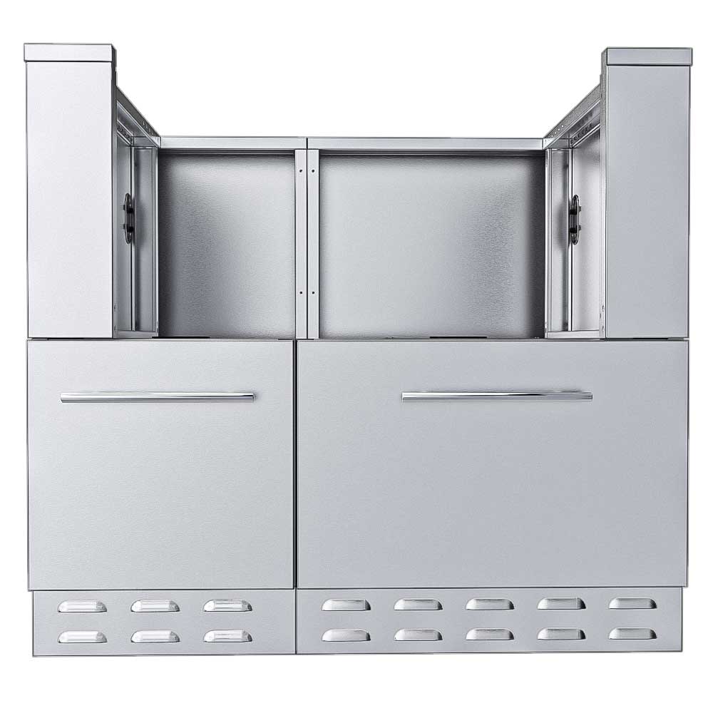 Sunstone 37 In. Sunstone Base Cabinet for UpTo 30 In. Width Pellet Grill- SAC37HGDC - Front View