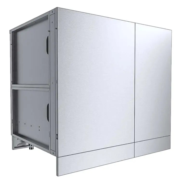 Sunstone 37 In. Sunstone Base Cabinet for UpTo 30 In. Width Pellet Grill- SAC37HGDC - Doors Closed