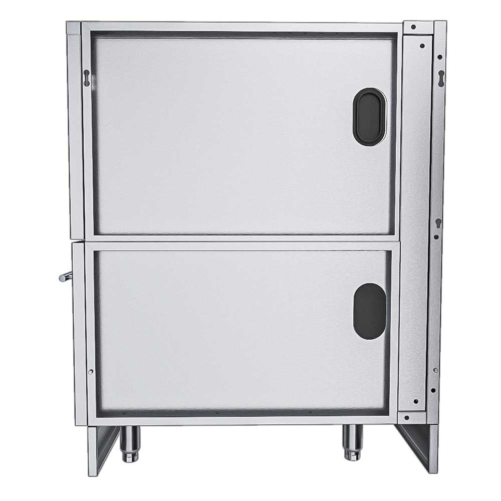 Sunstone 44 In. Sunstone Base Cabinet for UpTo 38 In. Width Cut-Out Pellet Grill – SAC44HGDC - Side View