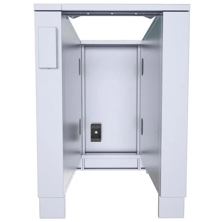 Sunstone 24″ Appliance Cabinet for up to 15″ wide Fridge – SAC24APC - Front View