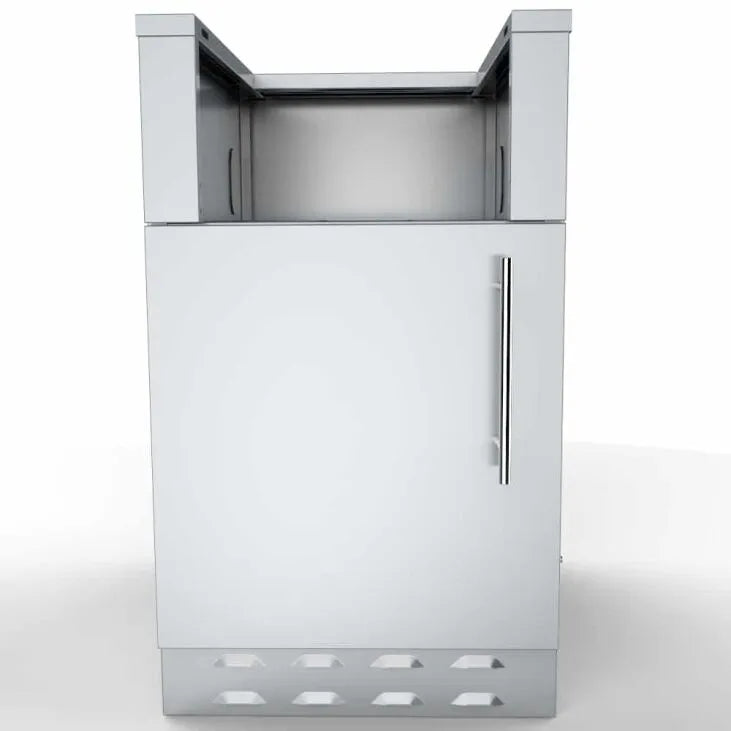 Sunstone 20″ Appliance Cabinet for UpTo 14-1/2 In. Cut-Out Width Appliance or BarStation w/Left Swing Door – SAC20CSDL - Front View