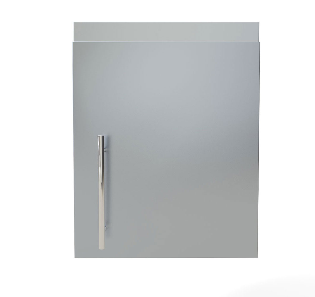 Sunstone 18″ Upper Wall Right Swing Door Cabinet – SWC18CSDR - Front View