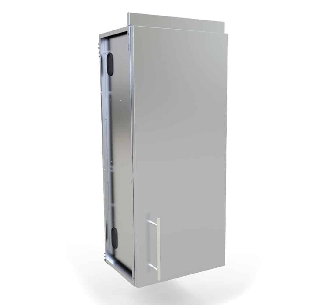 Sunstone 18″ Full Height Right Swing Door Cabinet – SWC18FSDR - Front Angled