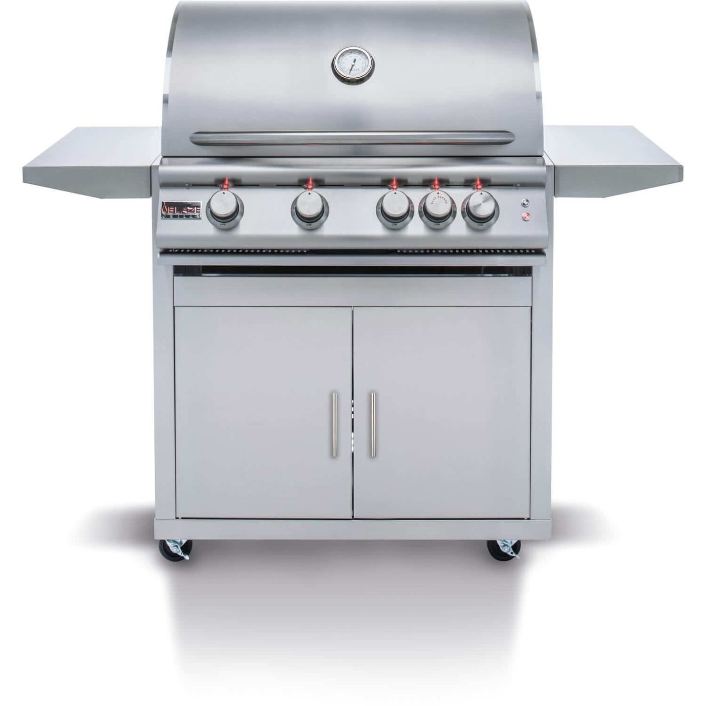 Blaze BLZ-4LTE2MG-Premium LTE Marine Grade 32-Inch 4-Burner Grill w/ Rear Infrared Burner & Grill Lights