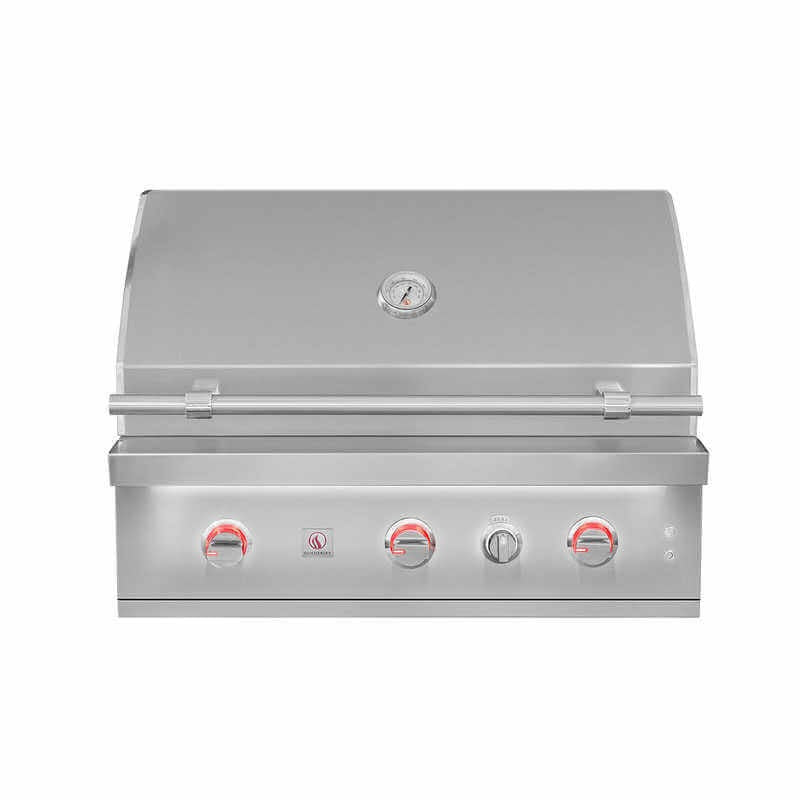 Summerset Quest Series 36-Inch 3 Burner Built-In Gas Grill - QST36 - Burner controller Light