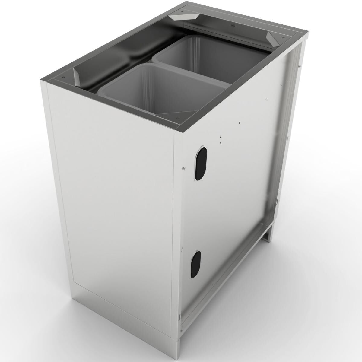 SBC18STRD - Shown Finished With Trash Chute, Countertop & Side Panels (Not Included)