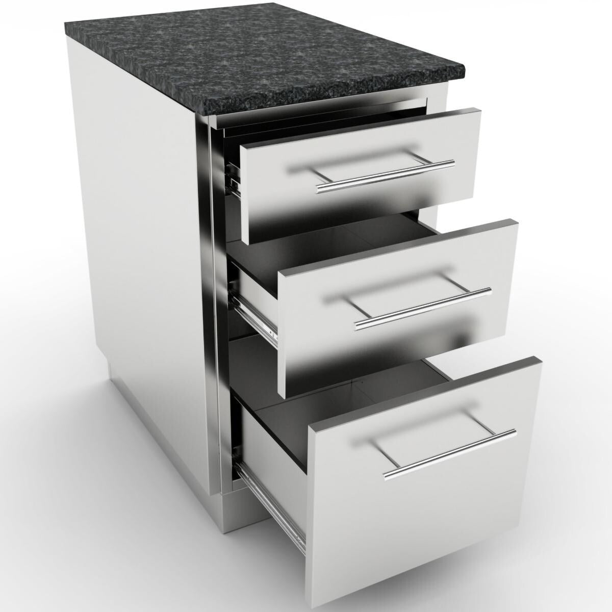 SBC18STD - Shown Finished With Countertop & End Panels (Not Included)