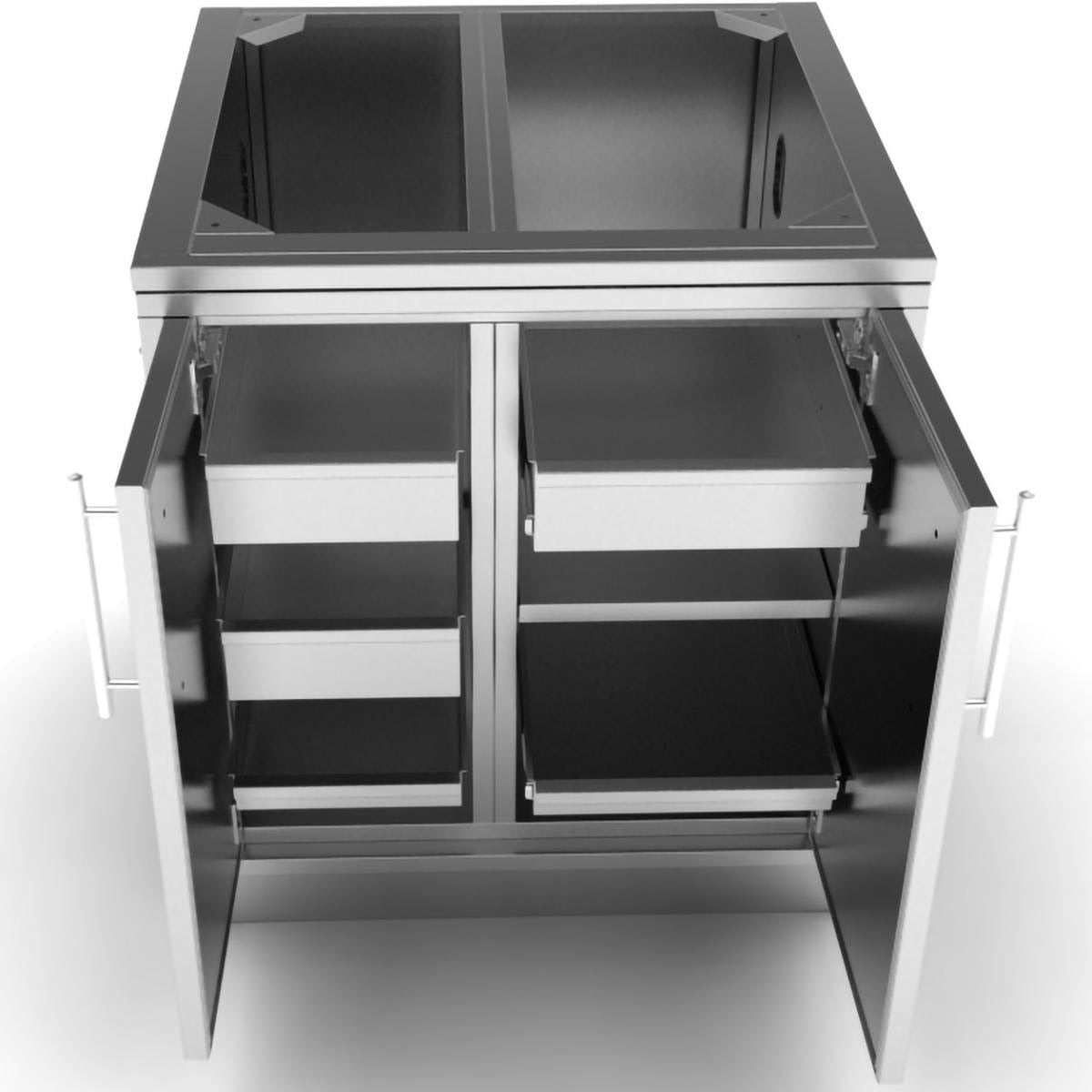 SBC30DSPC - Weather Sealed Interior With Storage Drawers