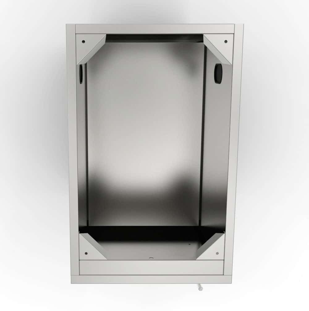 Sunstone 18″ Full Height Left Swing Door Cabinet w/Shelf – SBC18FSDL - Overhead View