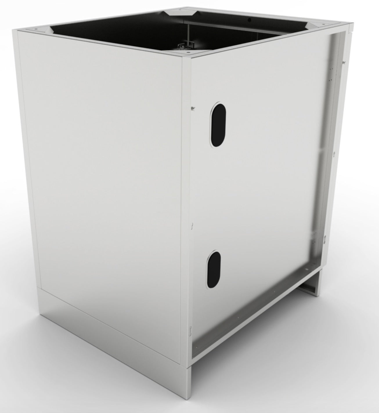 Sunstone 24" Full Double Door Base Cabinet SBC24FDD - Side Angled View