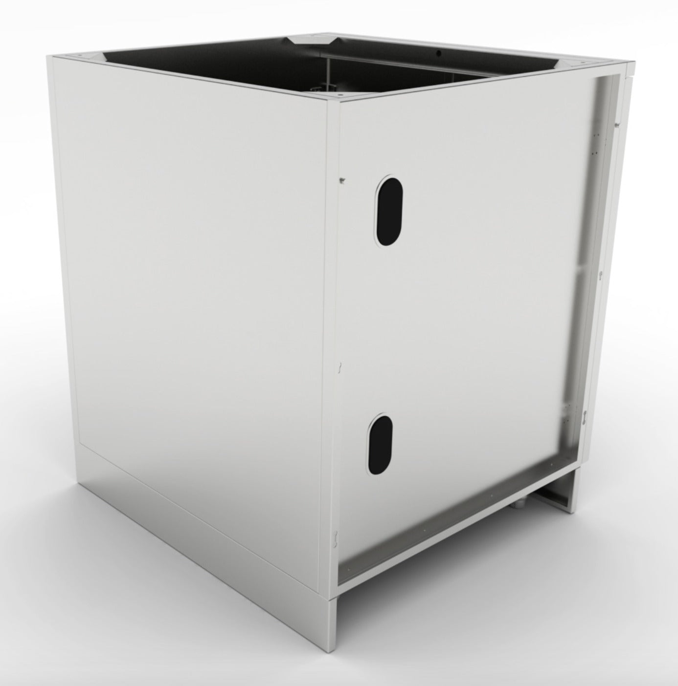 Sunstone 30" Full Double Door Base Cabinet SBC30FDD - Back Angled View