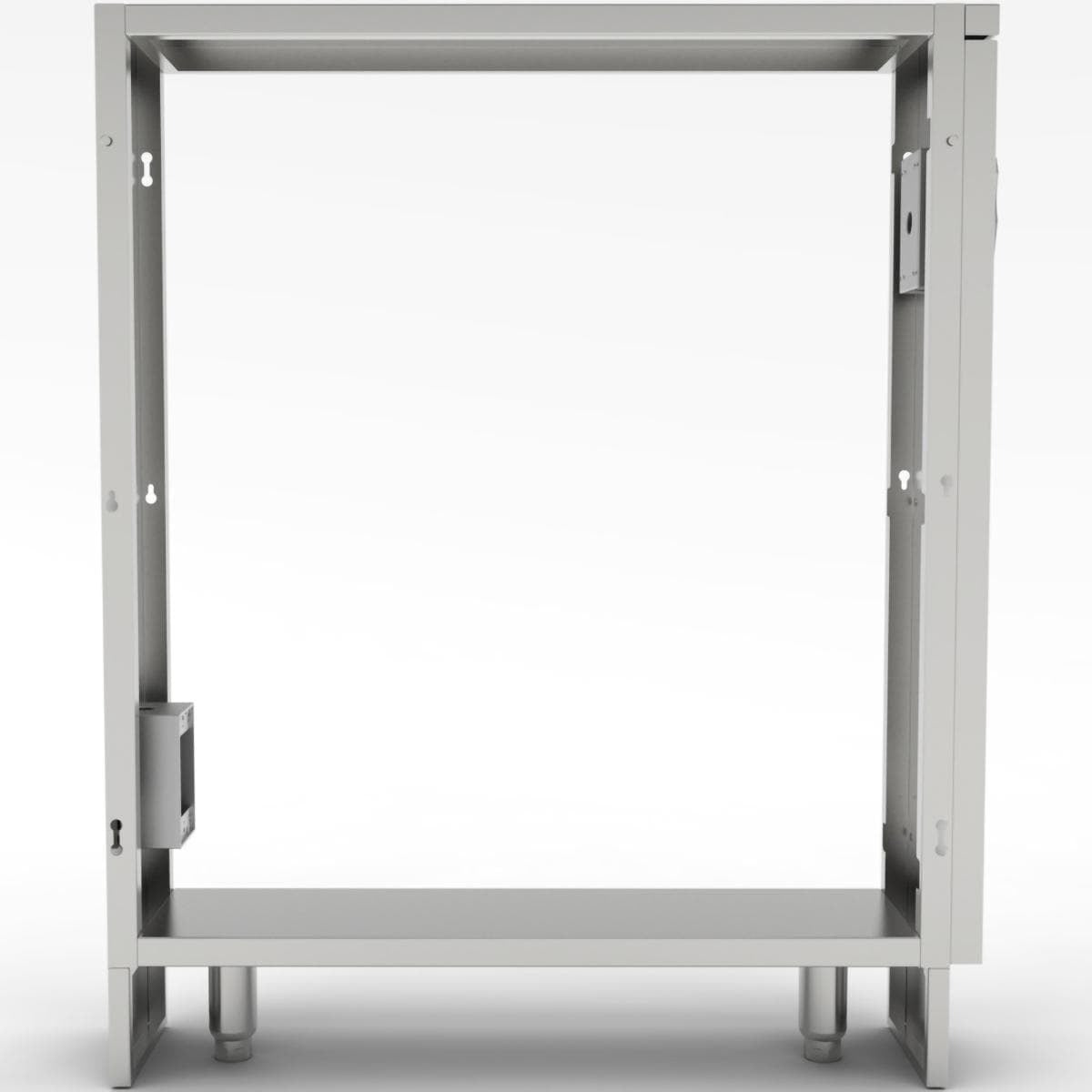 Sunstone 6-Inch Outdoor Kitchen Island Cabinet Electrical Spacer - SBC6SPEL - Cabinet Side