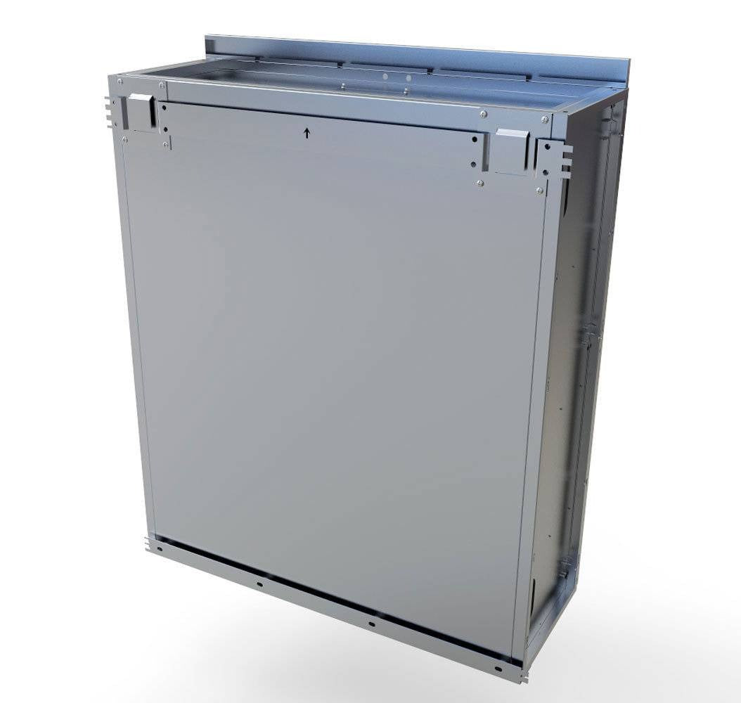 Sunstone 36″ Full Height Double Door Cabinet w/Four Shelves – SWC36FDD - Back View