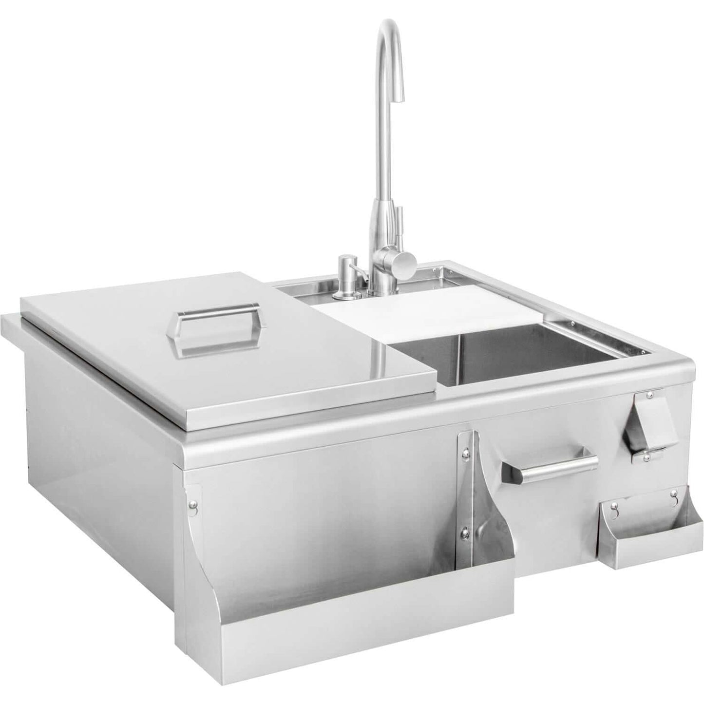 Blaze BLZ-30CKT-SNK Beverage Center - Angled View
