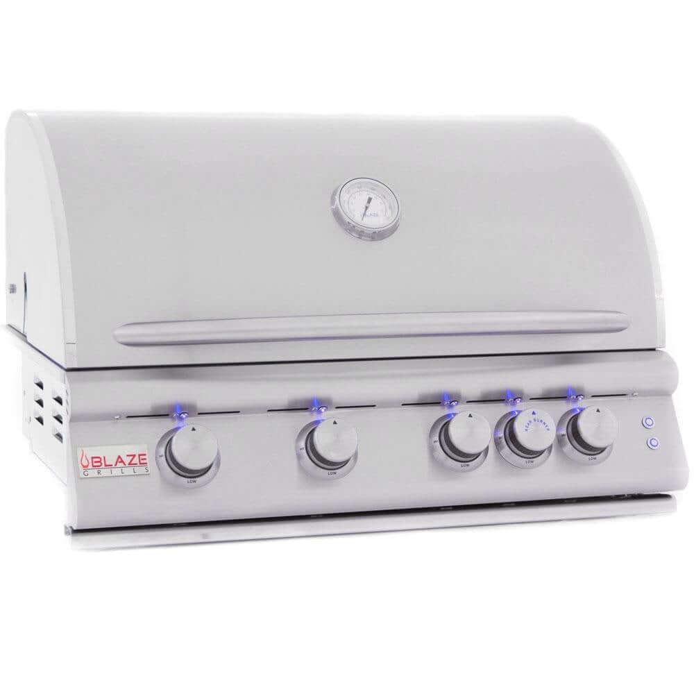 Blaze Blue LED Set for 5LTE - LEDs shown on closed grill