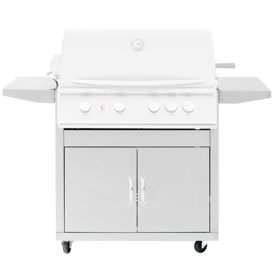 Summerset CART-SZR32 32-Inch Grill Cart For Sizzler Gas Grills