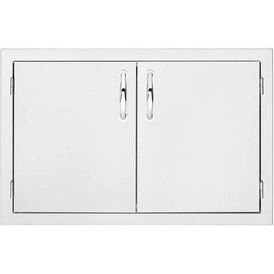 Summerset 30-Inch Stainless Steel Masonry Double Access Door - SSDD-33M