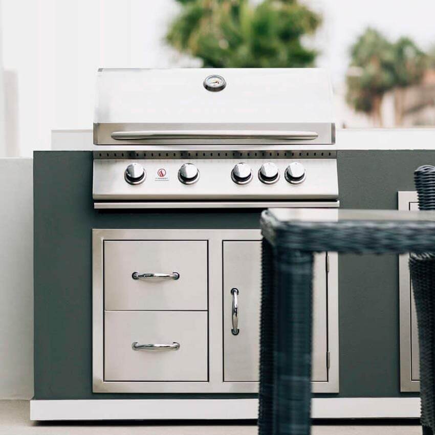 Summerset SIZ40 40 Inch Grill - Installed