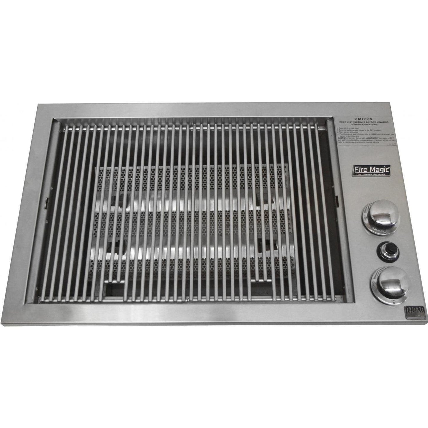 Fire Magic Legacy Deluxe Gourmet Countertop Grill - Top View