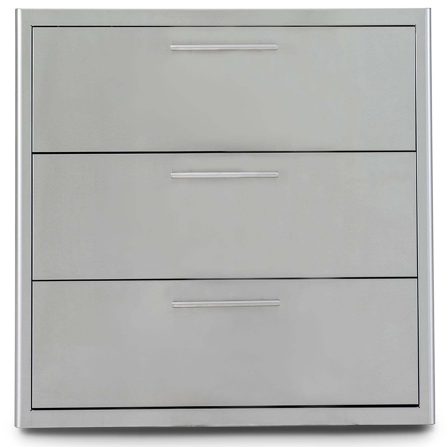 Blaze BLZ-30W-3DRW-LT 30-Inch Stainless Steel Triple Access Drawer