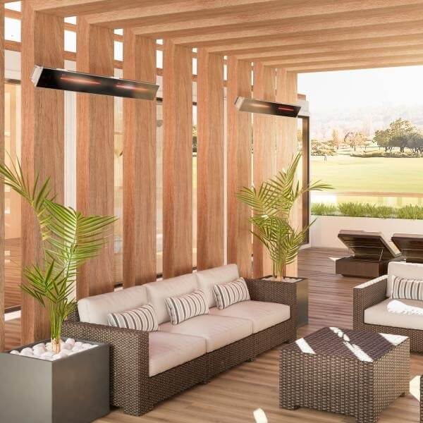 Dimplex X-DIR30A10GR DIR Series Infrared Heater - 3000W - 240V - Patio Wall Mounted