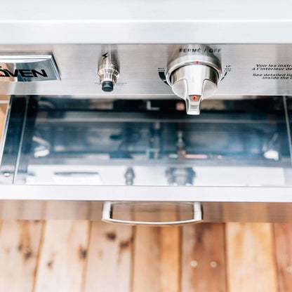 Summerset SS-OVBI- Built-In / Countertop Outdoor Pizza Oven - Drip Tray Detail