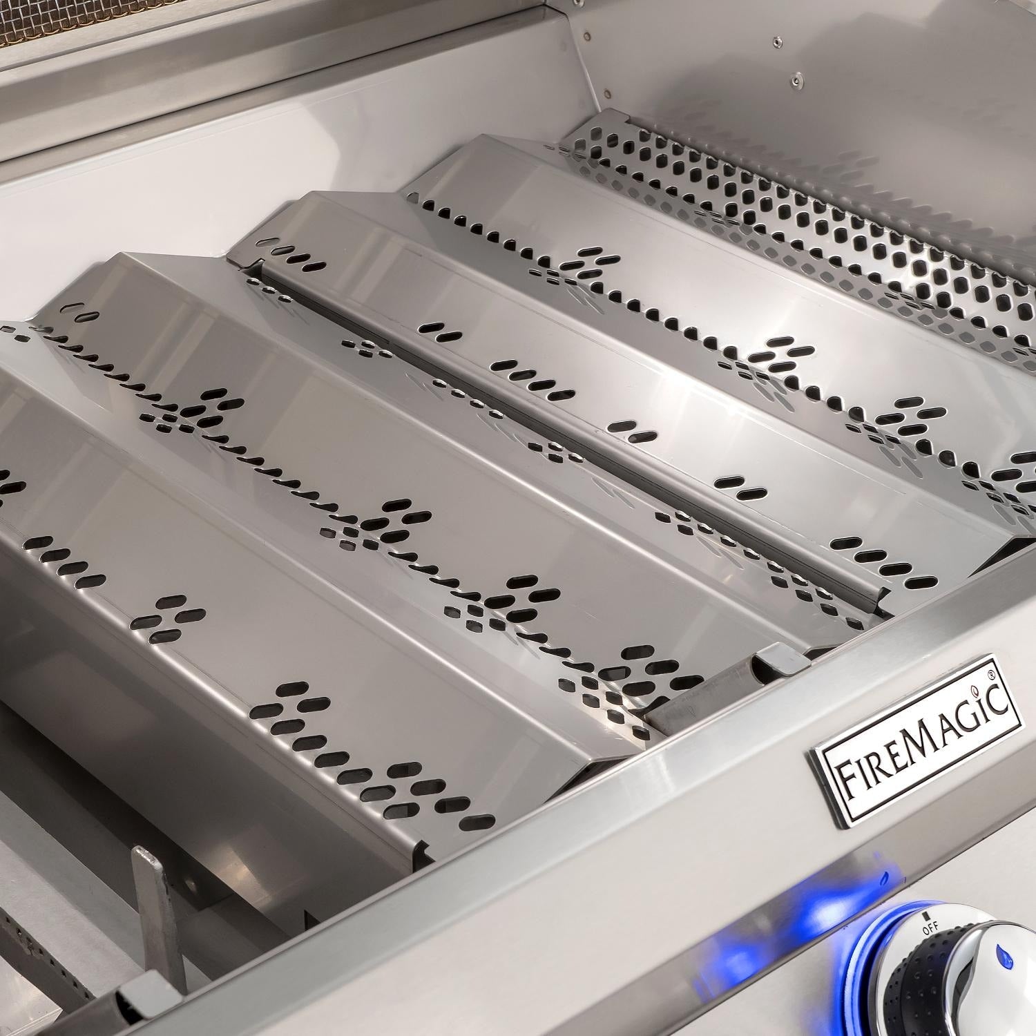 Fire Magic - A790I-8EA - Aurora 36-Inch Built-In Grill W/ Rotisserie - Flavor Grids W/ Heat Zone Separators