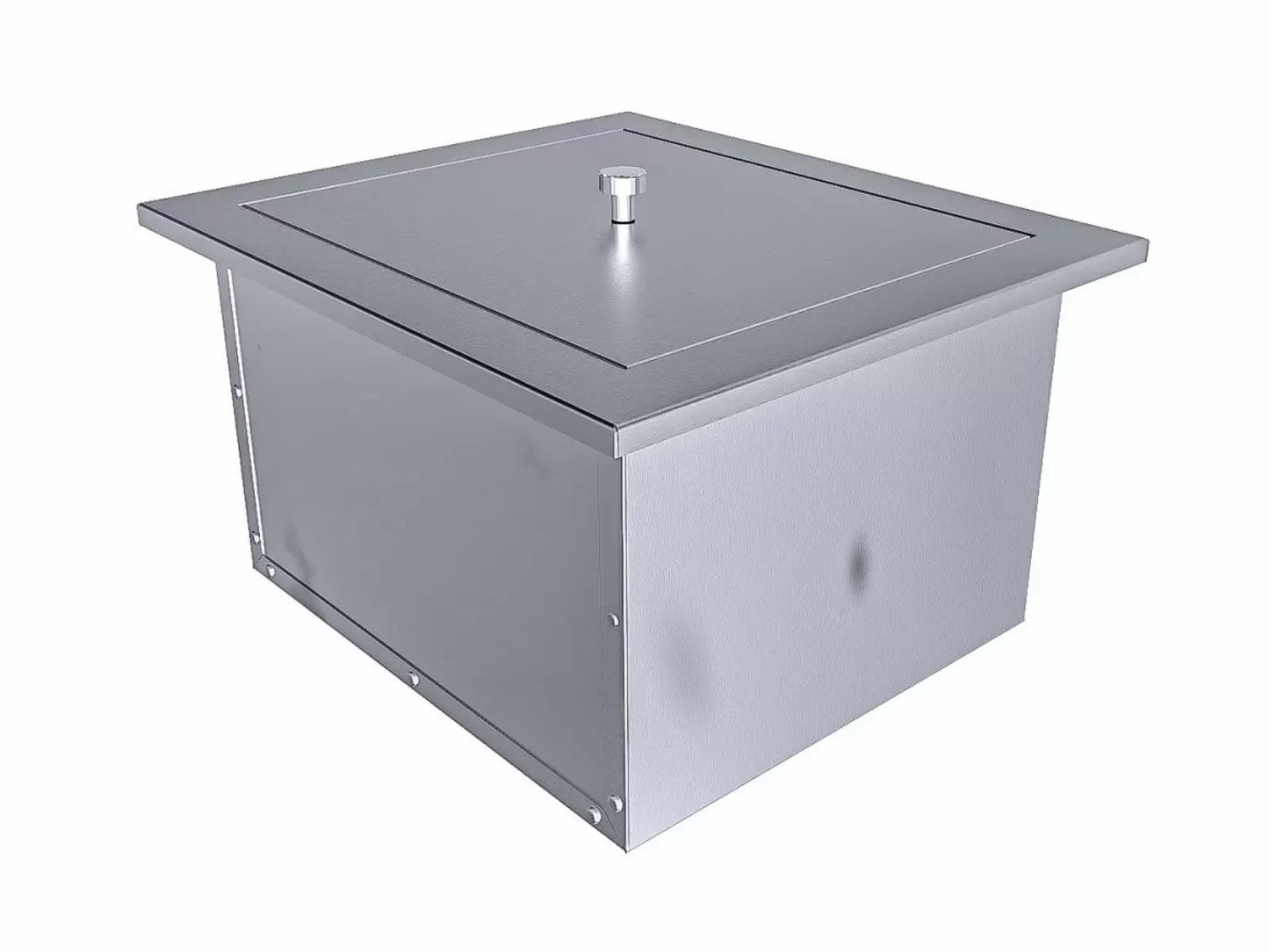 Sunstone Texan Series 15-Inch Stainless Steel Insulated Ice Chest - TEX-15IC