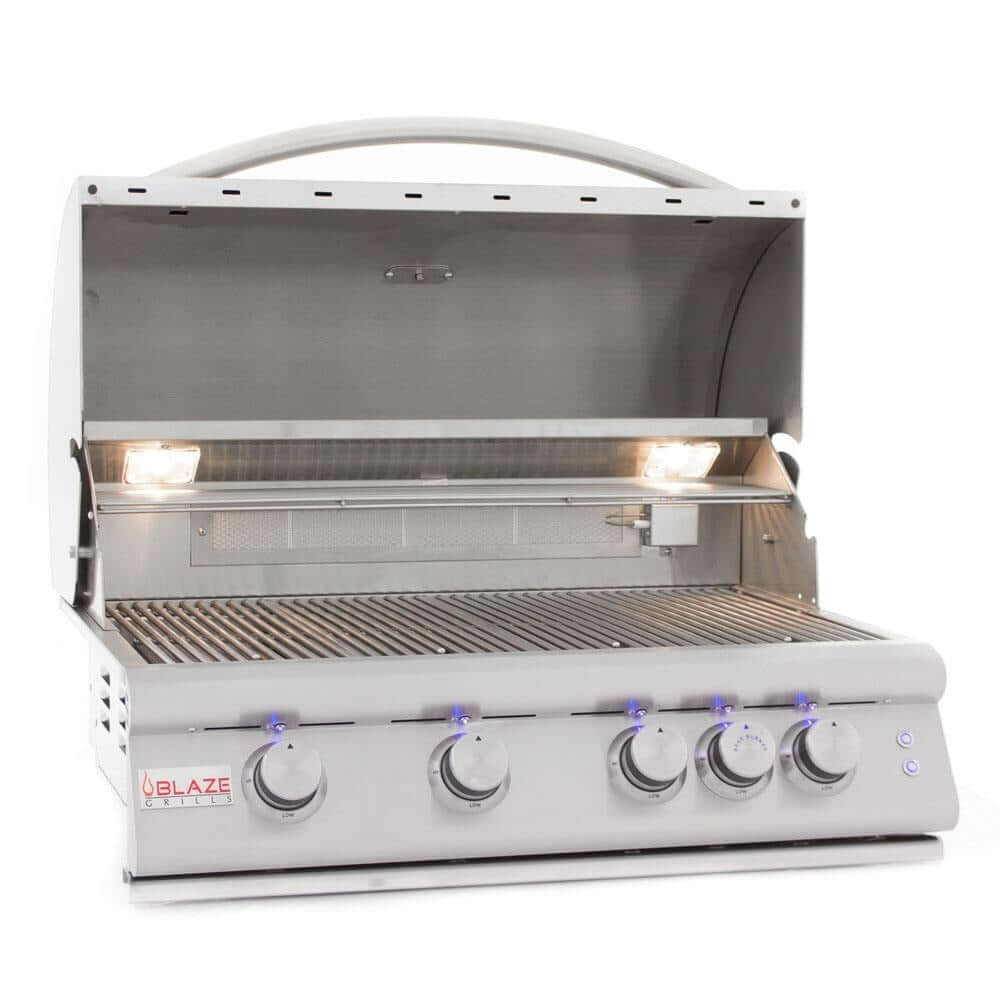 Blaze Blue LED Set for 3PRO - LEDs shown on open grill