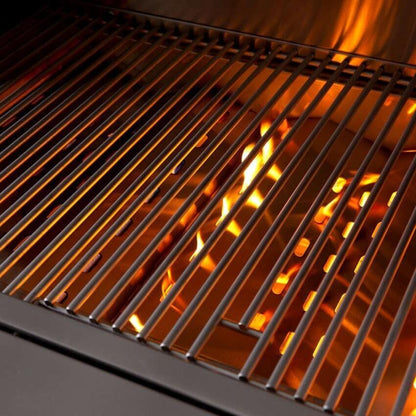 Summerset SBG30 30 Inch Resort Grill - Grates with Burners Lit