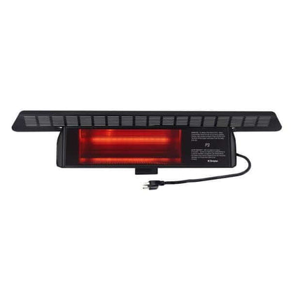 Dimplex X-DIRP15A10GR DIR Series Infrared Plug-In Heater - 1500W - 120V - Front View