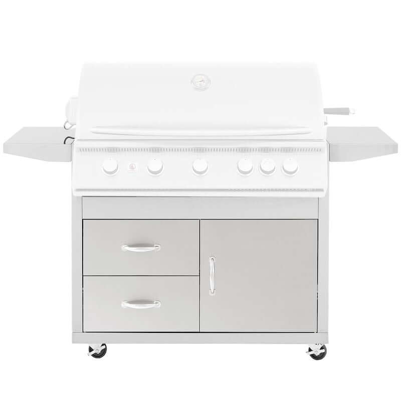 Summerset CART-SZR40-DC 40-Inch Grill Cart For Sizzler Pro Gas Grills