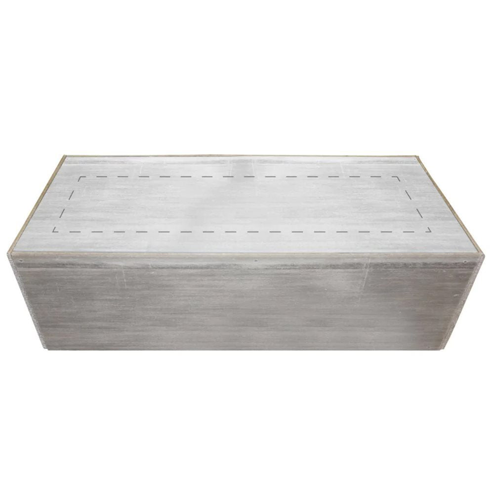 Firegear 84 x 34-Inch Linear Ready-To-Finish Fire Pit Enclosure - RTF-L8434