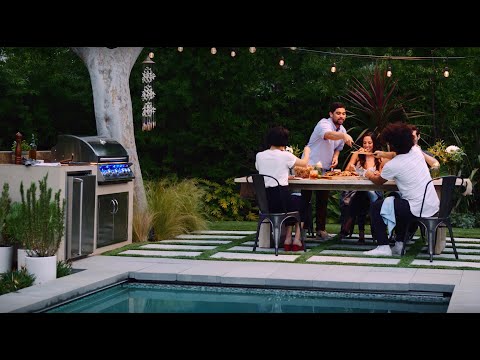 Summerset Deluxe Cart for 40-Inch TRL Gas Grills (Cart Only) - CART-TRL40-DC - Lifestyle