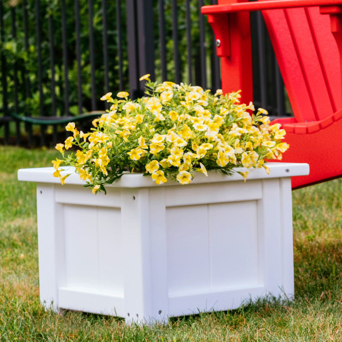 LuxCraft 24" Square Planter - P24SP