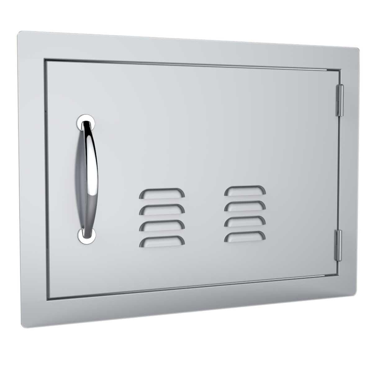 Sunstone 14x20 & 17x24 Vertical Access Door Vented w/Left or Right Swing - A-DH1724 - Side View