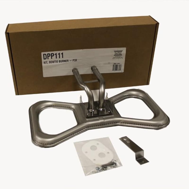 Broilmaster Stainless Steel Bowtie Burner For P3X Gas Grill - DPP111