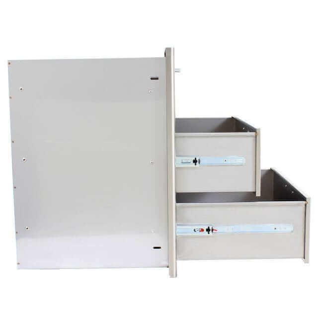 Blaze 30 Inch Triple Access Drawer SKU BLZ-30W-3DRW - M&K Grills
