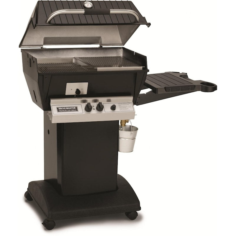 Broilmaster Q3X Qrave Propane Gas Grill On Black Cart - Q3PK1-LP