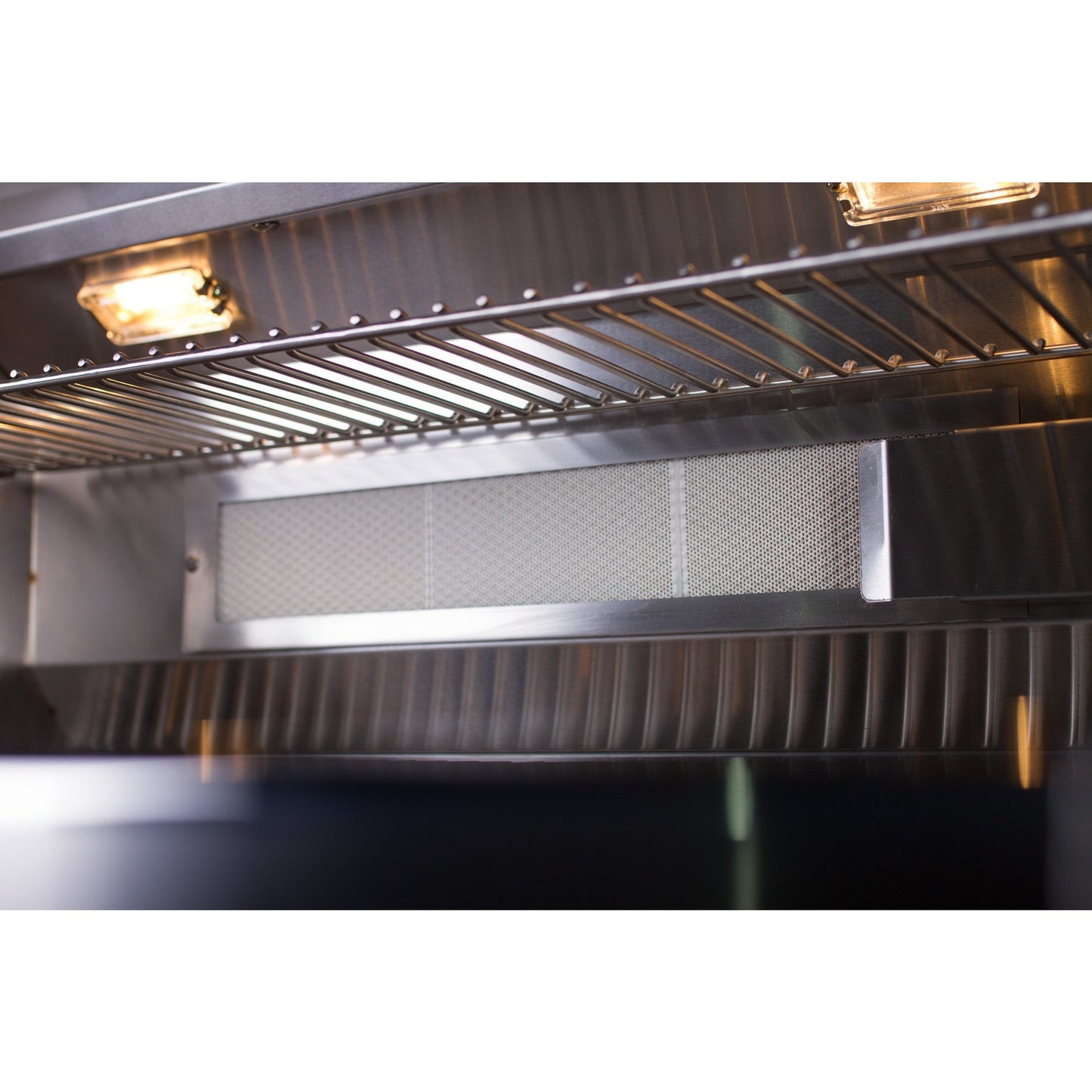 Bonfire 34-Inch 4 Burner Built In Gas Grill W/Rotisserie Kit - CBB4 - Internal